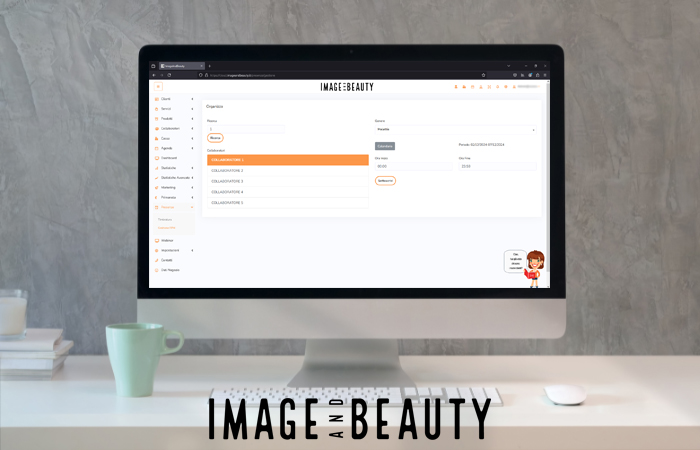 Le timbrature collaboratori nel Software Gestionale per parrucchieri